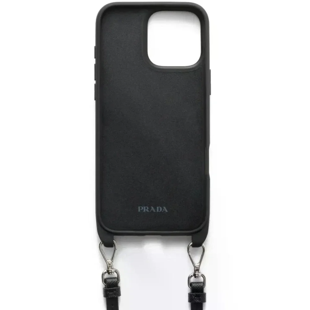 Men's iPhone 16 Pro Max Steamboat Saffiano Leather Phone Case 1ZH211